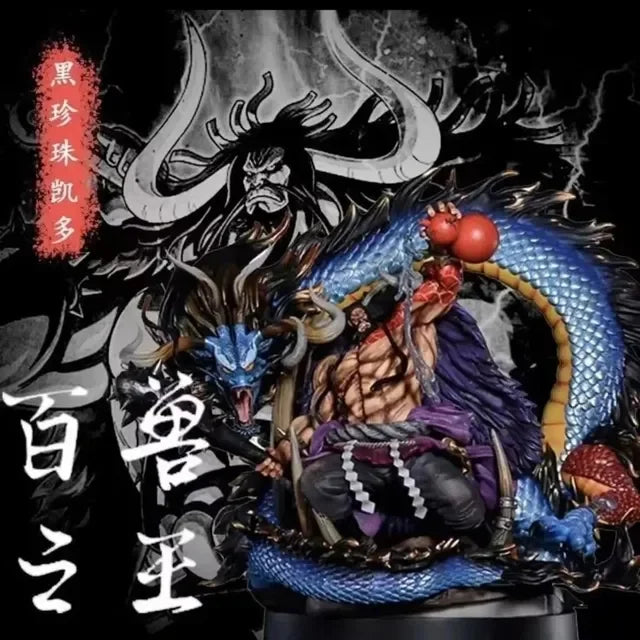 One Piece Anime Figures Orc Kaido Black Pearl Dragon Kaido Four Emperors Pre-sale Model Toys Ornaments Decorate Birthday Gifts