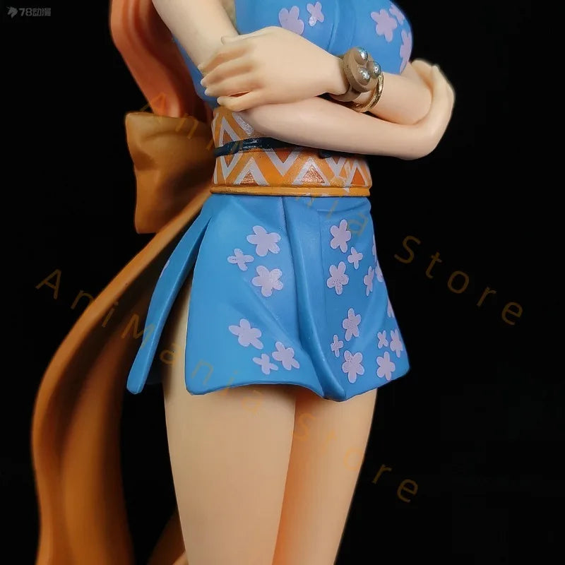 In Stock Bandai BANPRESTO ONE PIECE THE GRANDLINE LADY Wano Country VOI.1 Nami Model Figure Hobby Toy Gift Anime Prize