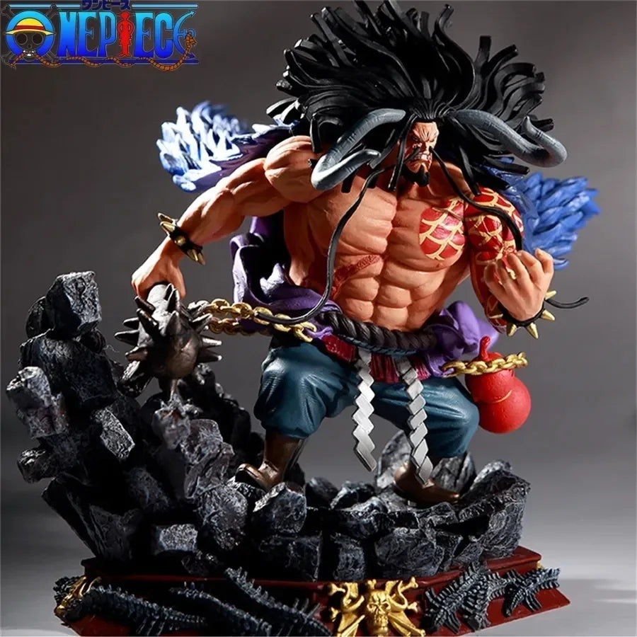 One Piece Anime Figures Orc Kaido Black Pearl Dragon Kaido Four Emperors Pre-sale Model Toys Ornaments Decorate Birthday Gifts