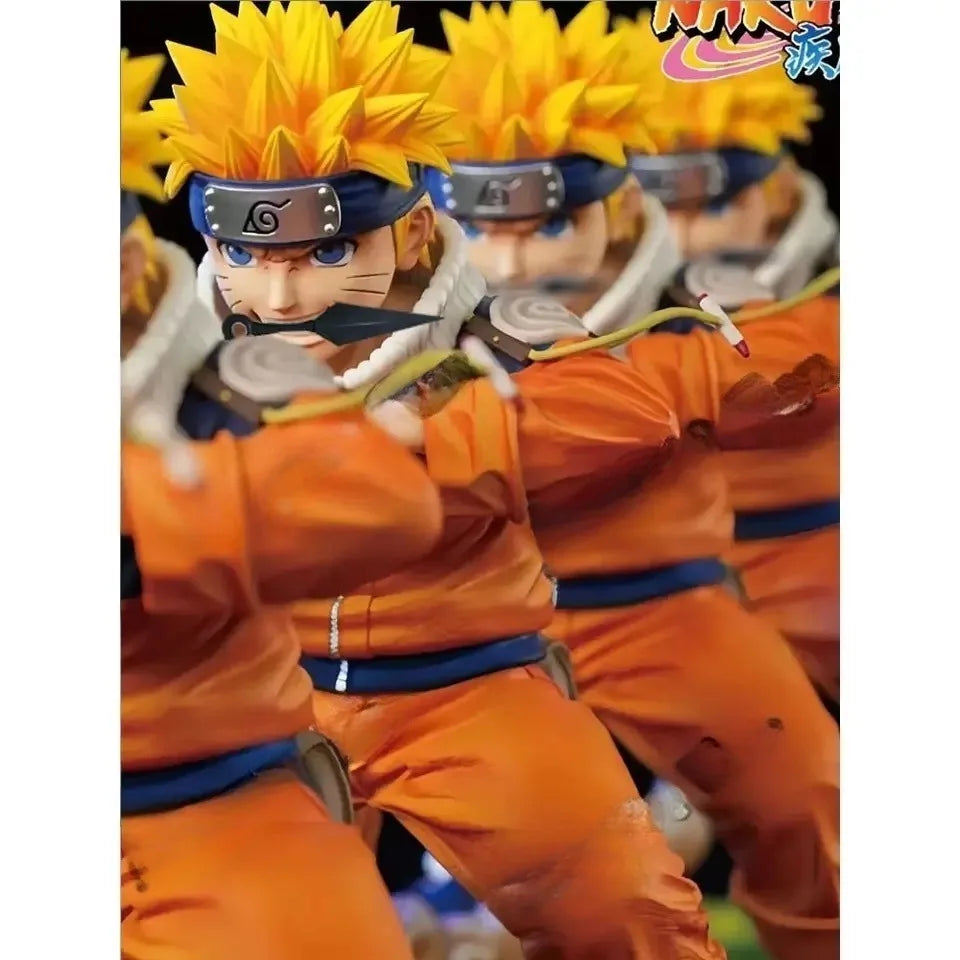 18cm Naruto Anime Figure Uzumaki Naruto Figurine Statue Model For Boy Room Ornament Toy Gift Action Figures Anime Figure