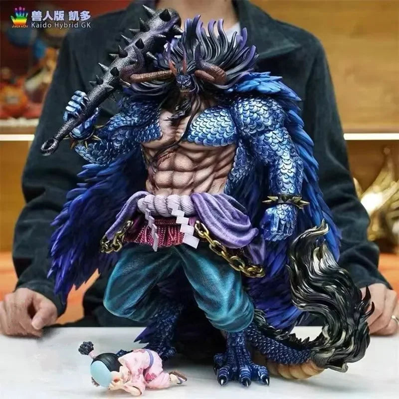 One Piece Anime Figures Orc Kaido Black Pearl Dragon Kaido Four Emperors Pre-sale Model Toys Ornaments Decorate Birthday Gifts