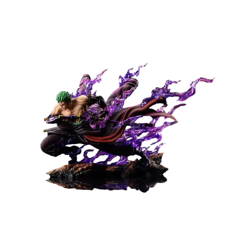 21cm One Piece Anime Figure Roronoa Zoro Figurine Pvc Gk Statue Figurine Model Doll Collection Room Decora Desk Toys Gift