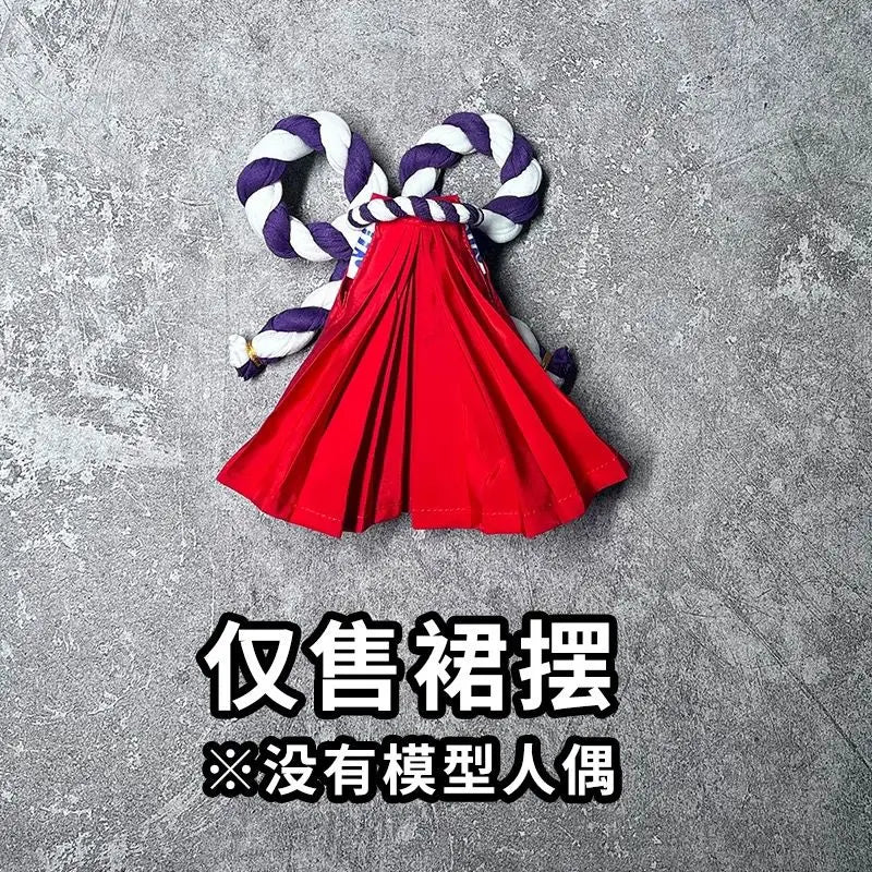 One Piece Shf Series Anime Baibeast Kaidou Yamato Handmade New Dark Combat Cloak Suitable for 1/12 Size Movable Humanoid Toy