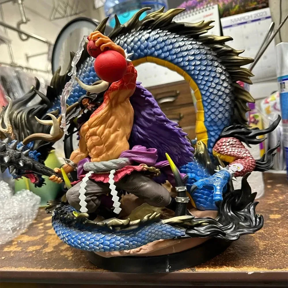 One Piece Anime Figures Orc Kaido Black Pearl Dragon Kaido Four Emperors Pre-sale Model Toys Ornaments Decorate Birthday Gifts