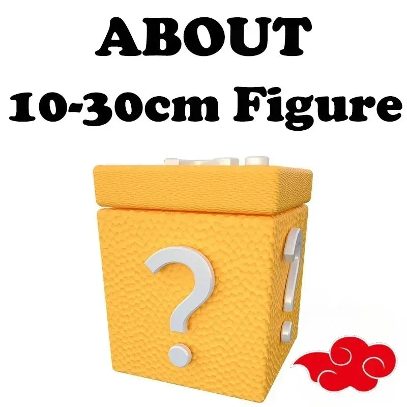 Naruto Mystery Lucky Box Anime Figures Surprise Ninja Toys Sasuke Kakashi Gaara Tsunade Collectible Hand Sculptures Fan Gift