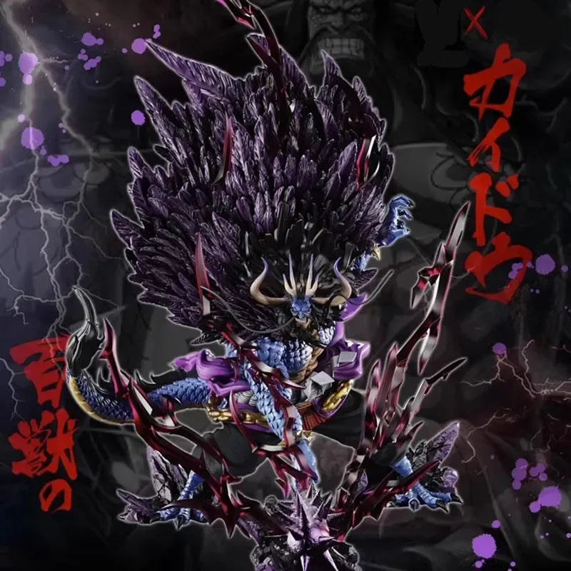 One Piece Anime Figures Orc Kaido Black Pearl Dragon Kaido Four Emperors Pre-sale Model Toys Ornaments Decorate Birthday Gifts