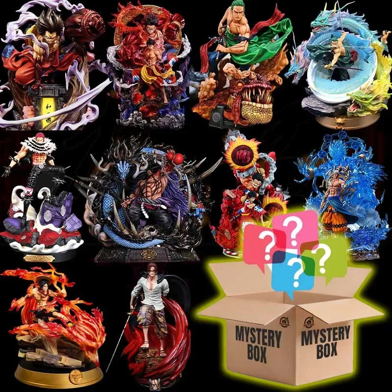 Anime Figure Mystery Box Figure Blind Box Pvc Aciton Figures Dragon Ball One Piece Demon Slayer Gift for Animer