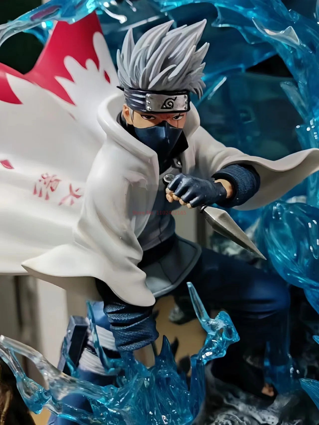 27cm Gk Naruto Hatake Kakashi Anime Figure Cs Sixth Generation Ninja Statue Decoration Collectable Action Doll Model Boy ToyGift