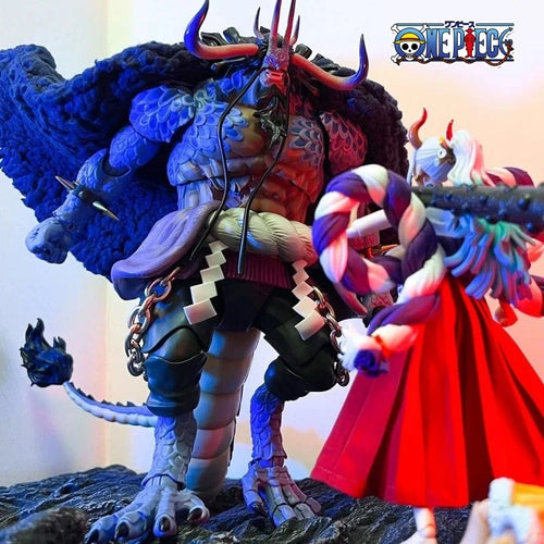 One Piece Shf Series Anime Baibeast Kaidou Yamato Handmade New Dark Combat Cloak Suitable for 1/12 Size Movable Humanoid Toy