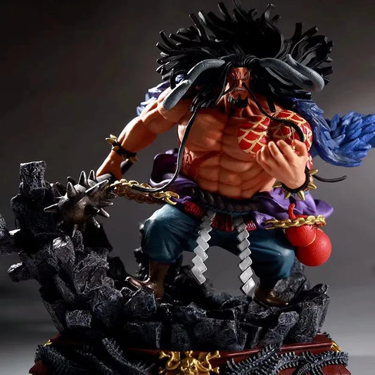 Anime One Piece Big Size Kaido Four Emperors 24cm PVC Action Figure Model Doll Toys