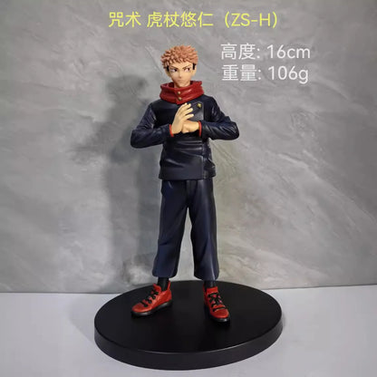 16CM Anime Jujutsu Kaisen Itadori Yuji Figure Cursed Soul Type Standing Model Toy Gift Collection Action Figure PVC