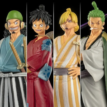 ONE PIECE Figure Four Emperors Mystery Box Surprise Blind Box featuring Luffy and Zoro Shanzhi Nami Meiwusop Random Person