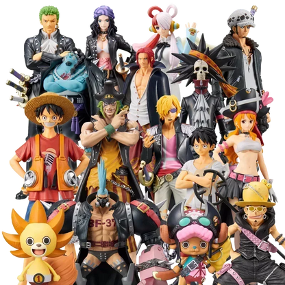 ONE PIECE Figure Four Emperors Mystery Box Surprise Blind Box featuring Luffy and Zoro Shanzhi Nami Meiwusop Random Person