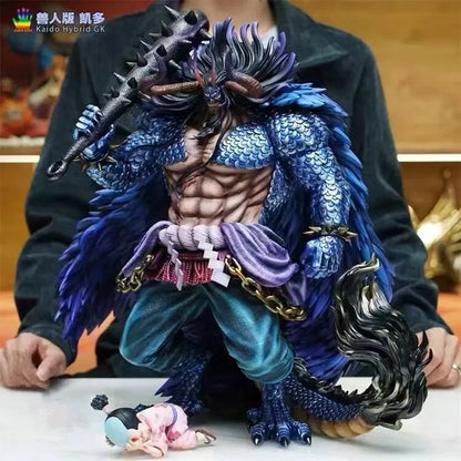 One Piece Anime Figures Orc Kaido Black Pearl Dragon Kaido Four Emperors Pre-sale Model Toys Ornaments Decorate Birthday Gifts