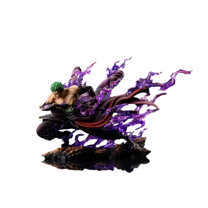 21cm One Piece Anime Figure Roronoa Zoro Figurine Pvc Gk Statue Figurine Model Doll Collection Room Decora Desk Toys Gift