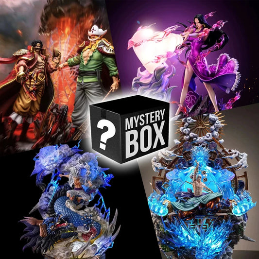 ONE PIECE Figure Four Emperors Mystery Box Surprise Blind Box featuring Luffy and Zoro Shanzhi Nami Meiwusop Random Person