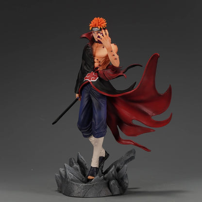 Manga Naruto Pain Figure Figurine PVC  23cm Anime Figures Collectible Collection Room Desktop Ornament Model Halloween Toy Gifts