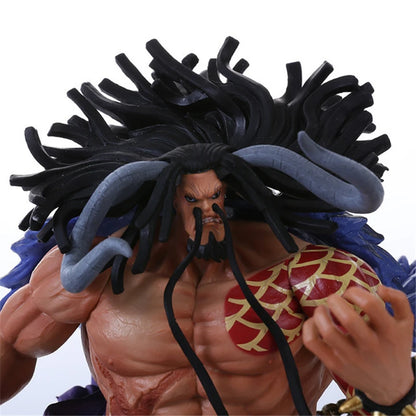 Anime One Piece Wano Four Emperors Beast Pirates Kaido Battle Ver. GK PVC Action Figure Statue Collectible Model Kids Toys Doll